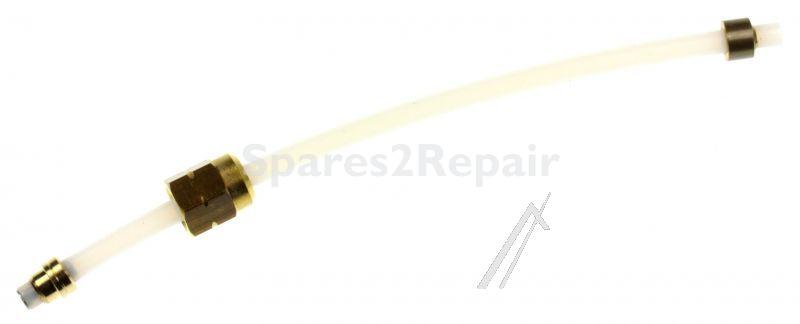 Connecting Hose For Coffee Machines - 4055291654 Tube l=135 Nut [Electrolux Aeg]