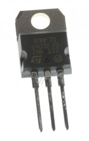 Stmicroelectronics Mos Fet Transistor - 80nf70 N-channel Mosfet, 68v 98a, To-220