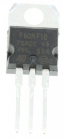 Stmicroelectronics Mos Fet Transistor - P60nf10 N-channel Mosfet 80a 100v To-220