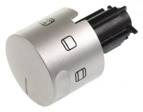 Control Knobs - Knob selector inox 6+0 [Electrolux Aeg]