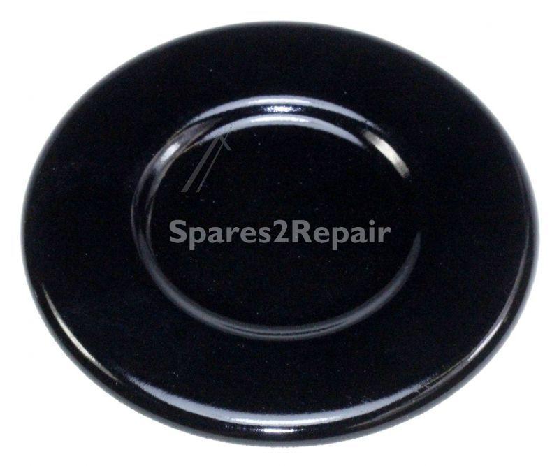 Bompani Mechanical Components - 380961 M00380961 Burner Cap Semi Def3>econ Black
