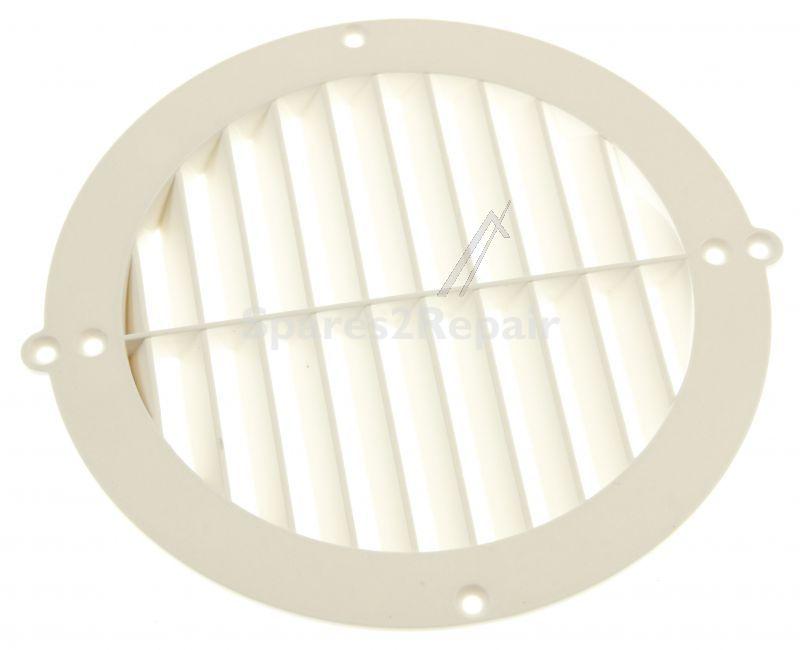 Air Vent Grille - 9197059814 C00904593 Top Cover D125 White [Arcelik]