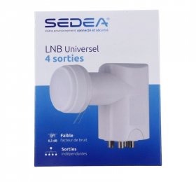 Sedea Optical Fibre Connectors - Cordon Fibre Optique 10,0m Sc Apc-upc Pour Box Fibre Freebox
