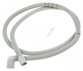 Haier Angeled Outlet Pipe - 0530009452 49049926 Drain Hose-long-grey