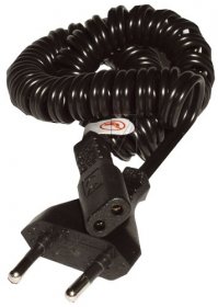 Philips Shaver Cable - Crp305-01 Mains Spiral Shaver Lead - 1 0m