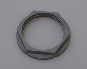 Salt Container Cover - Ring Nut decalcifier dark Grey [Electrolux Aeg]