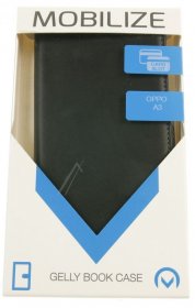 Mobilize Leather Bag Gsm - Mobilize Classic Gelly Wallet Book Case Oppo A3 Black