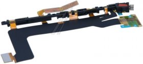 Sony Flexi print Connector - 1301-0718 U50041252 Sony Xperia Xz - Side Button Flex Cable + Vibra Motor