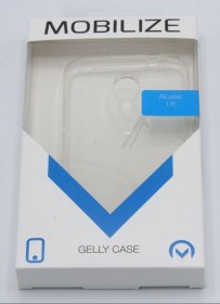 Mobilize Leather Bag Gsm - Mobilize Gelly Case Adaptable For Alcatel U5 Clear