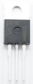 Infineon Transistors - G15t60 Igp15n60txksa1 N-channel Igbt To-220