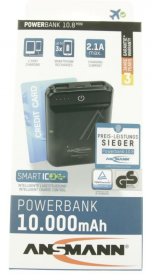 Ansmann Battery Consumer - 1700-0091 Powerbank 10 8 Mini - 10 000mah