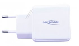 Ansmann Charger For Mobile Phone - Hc218pd 1001-0111 Usb Charger-power Supply Including Usb C 3a