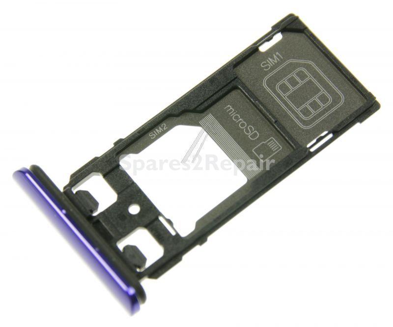 Sony Sim card Holder - 1319-0256 U50063871 Cap Compartment Unit Ds Purple