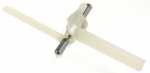 Compatible Turntable Coupler - Axis Replacement For Bosch Siemens