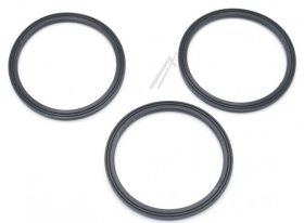 Sealing Materials - Kw716920 Sealing Ring - 3pcs (plastic Liquidiser) [Delonghi]