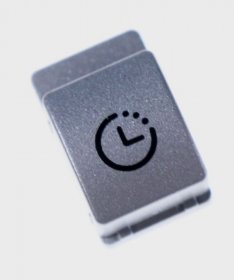 Key Button - 1756680700 C00899881 Zeitverzögerungstaste Bedruckt-arc546 Silber [Arcelik]
