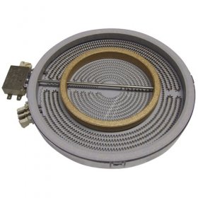 Single Circuit Radiation Heate - 10 51211 044 Ego Radiant Plate Ø : 210-120 Mm 2000 W [Electrolux Aeg]