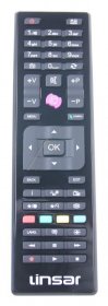 Vestel Ir remote Control - 23307376 R-c 4875 Linsar (gray-s)(black-p)
