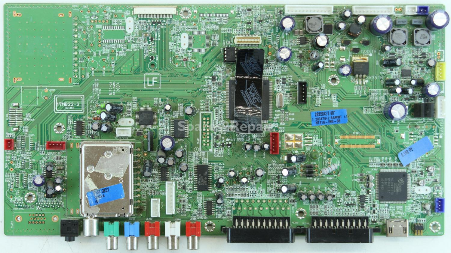 Acoustic Solutions LCD40765HDF - Main AV - 17MB22-2 - 021106