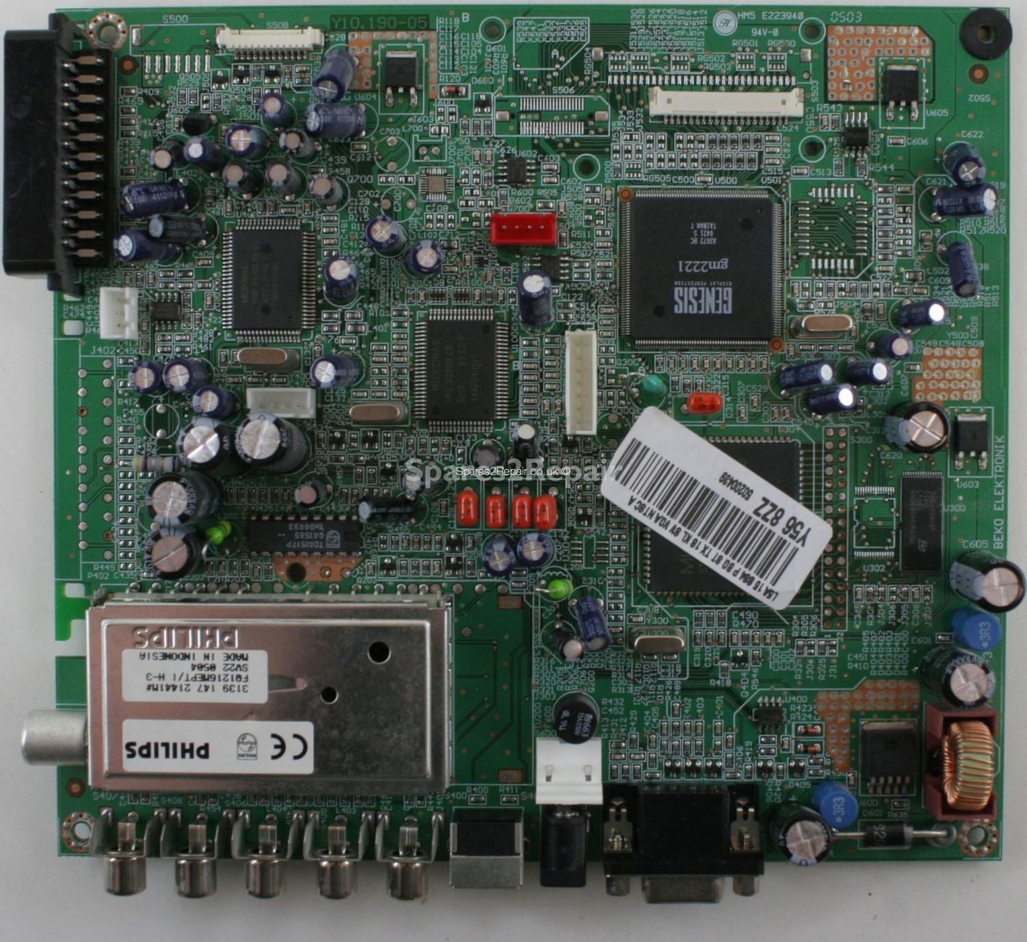 Beko 15LB450S - Main AV - Y10.190-05 - Y56 8ZZ