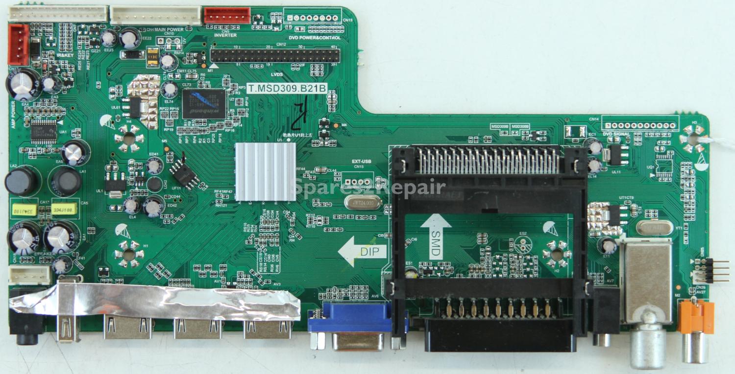 Blaupunkt 42/131J-GB-1B-F3HCU-UK - Main AV - T.MSD309.B21B - A13051193 - LC420DUN-SFU2(3D)