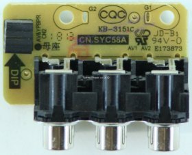 Blaupunkt 42/131J-GB-1B-F3HCU-UK - Side AV - CN.SYC58A - KB-3151C