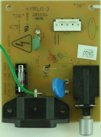 Crown CTT3207W - AC Socket - 17FL11-3 - 281004 - 20215056