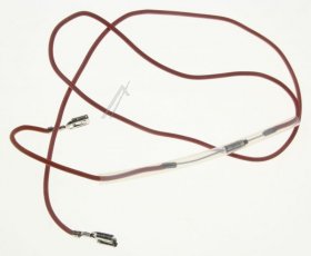 Thermostatic Fuse - Kabel Silber 1 1+thermoschalter+2 Rot (f6 3) [Delonghi]