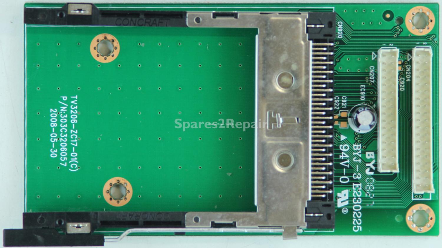 Dual LE32DDVD0801 - Card Reader - TV3206-ZC17-01(C) - 303C3206057
