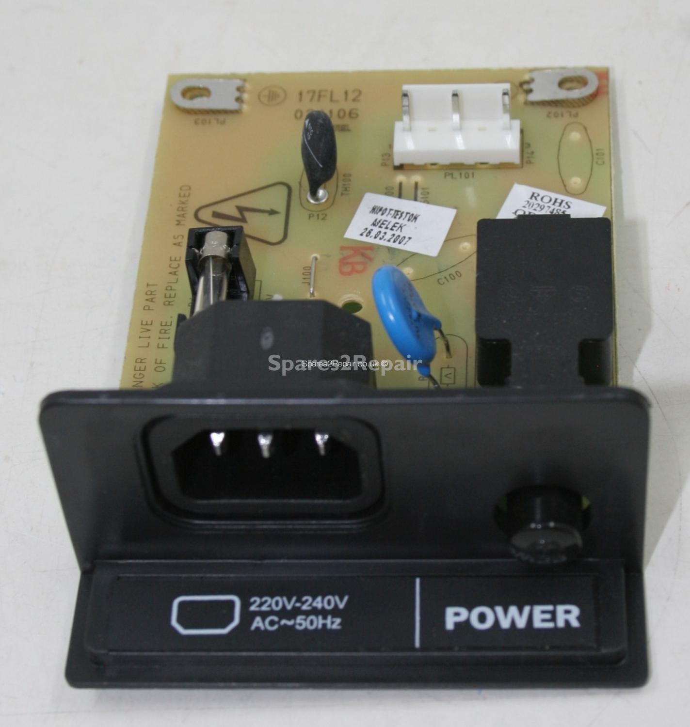 Evesham ALQEMI V32 - AC Socket - 17FL12 - 021106