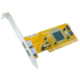 Exsys Usb Controller Pci - Controller Usb 2.0 Universal Pci Karte Mit 2 Ports