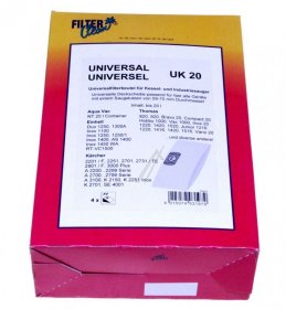 Filterclean Vacuum Cleaner Bags - Uk20 Dust Bags X 4