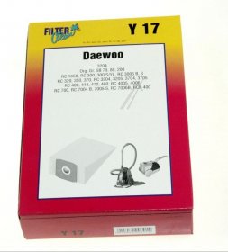 Filterclean Vacuum Cleaner Bags - Y17 Dust Bag X6
