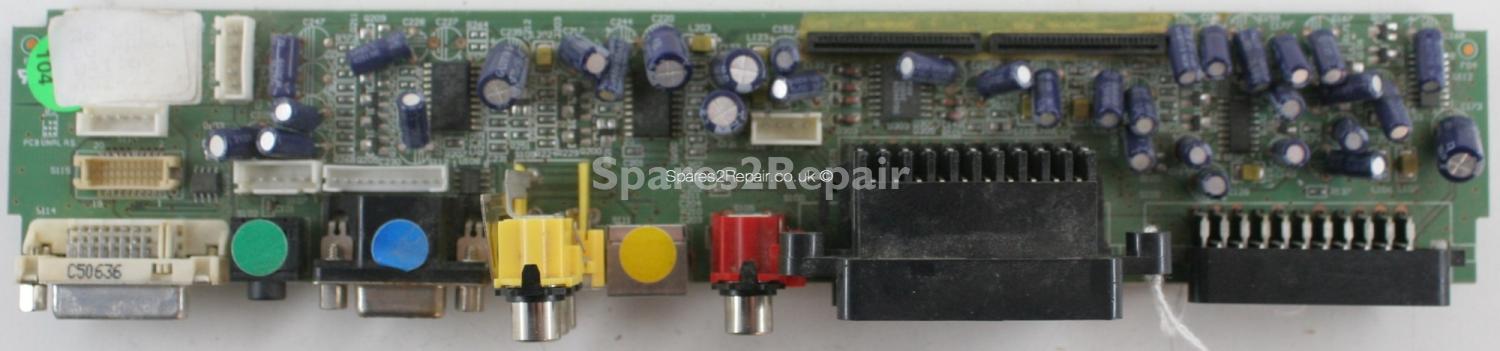 Finlux LCD3200TN - Inputs - 04TA075C
