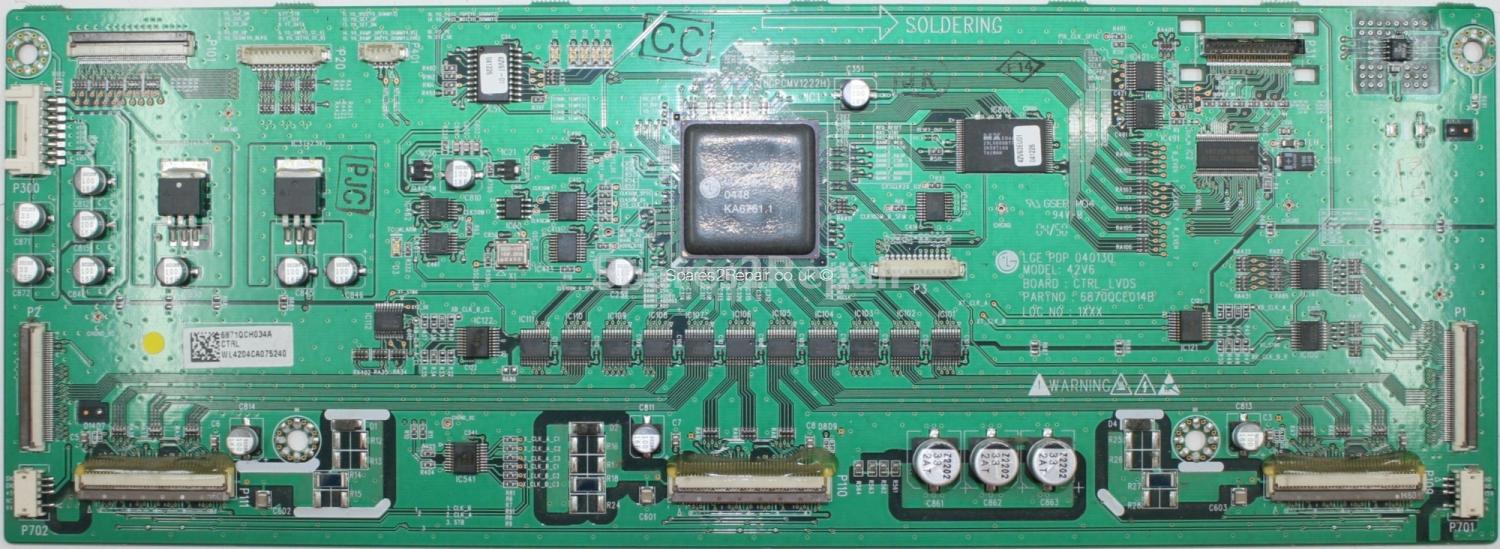 Goodmans GTV42P4 - LVDS - 6871QCH034A - 6870QCE014B - PDP 040130 - 42V6 CTRL_LVDS