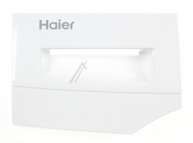 Haier Detergent Dispenser Cover - 0020505547a Handle Of Dispenser(white)