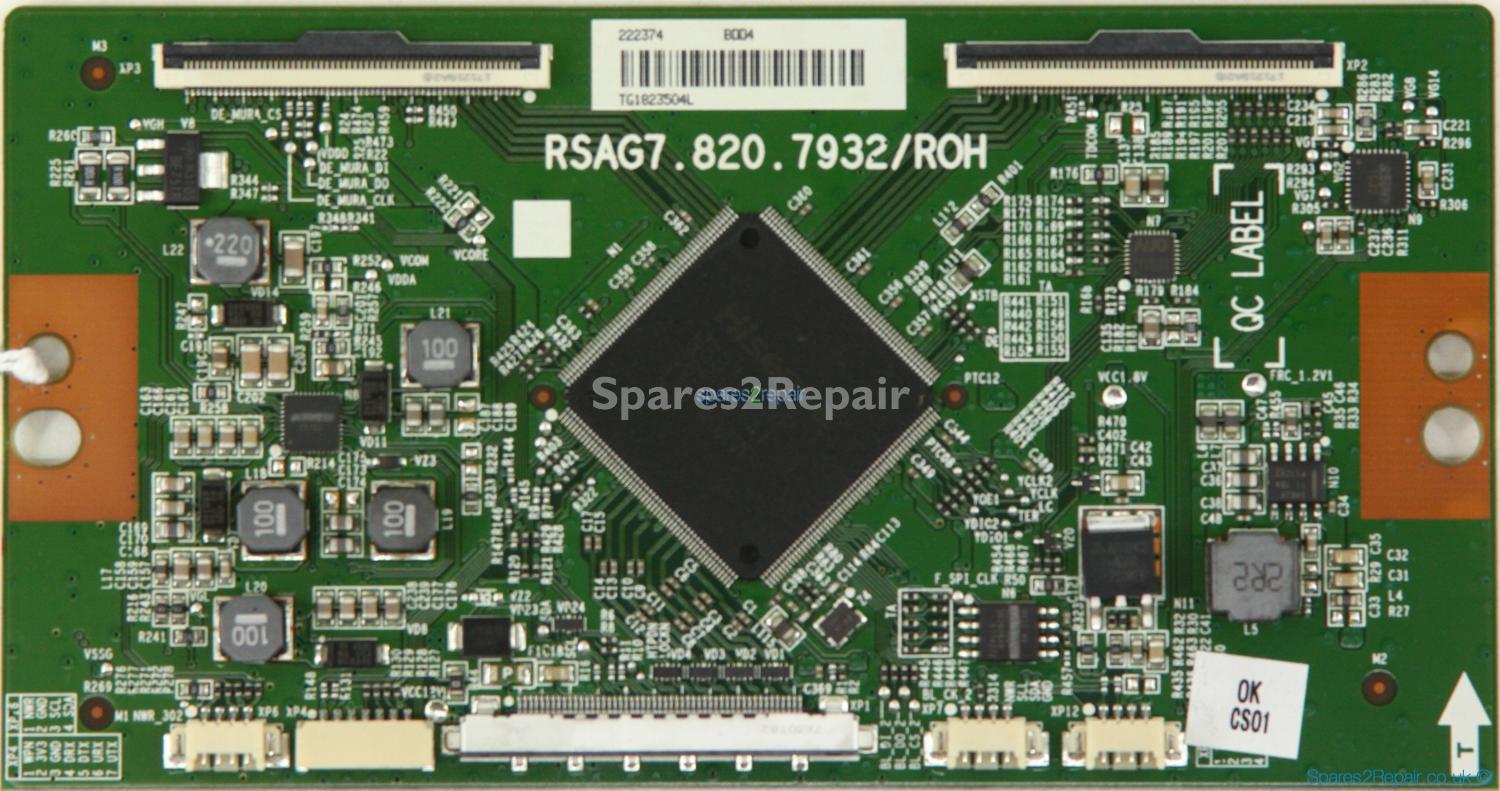 Hisense H55A6500UK - T-Con - 222374 - RSAG7.820.7932/ROH