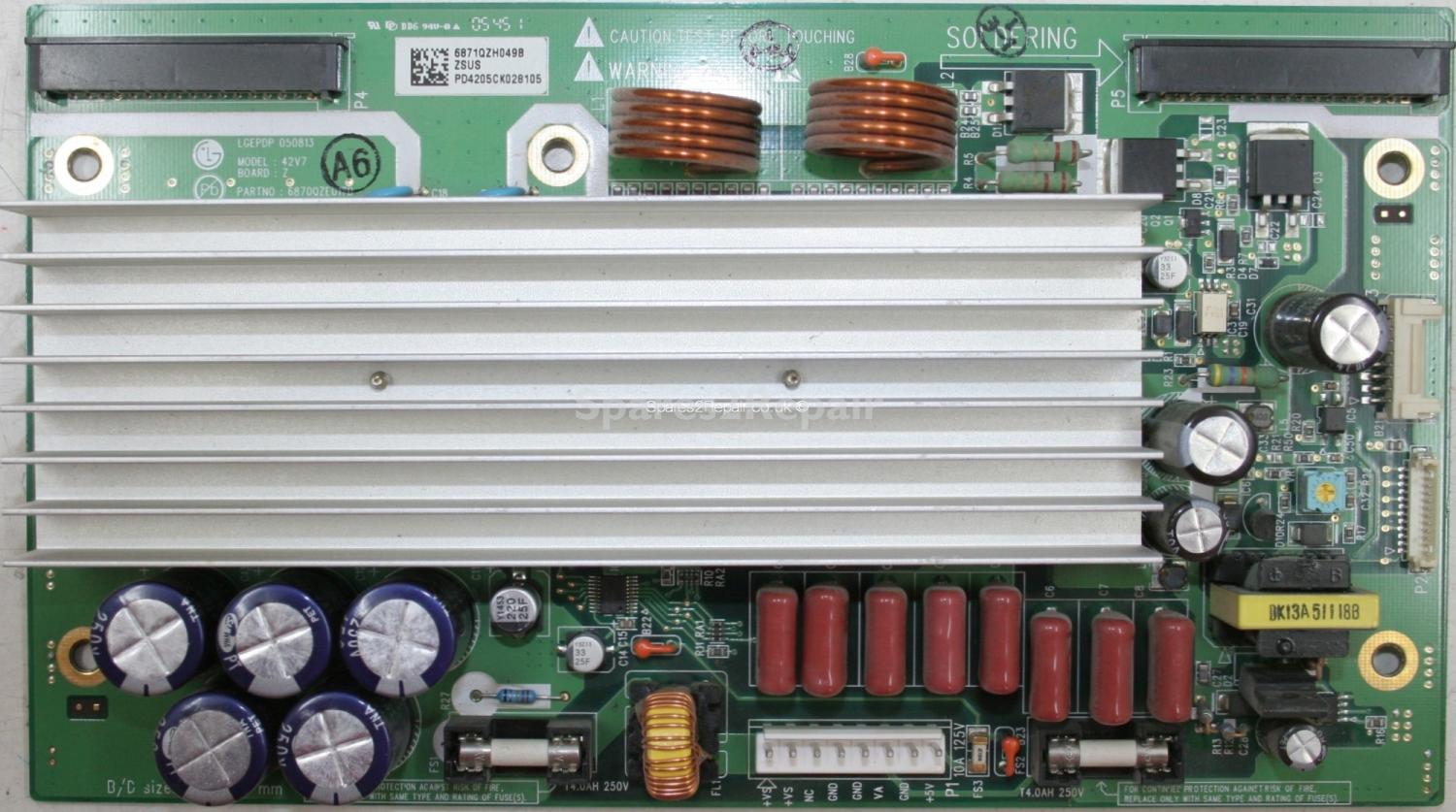 HiSense PDP4220EU - ZSUS - 6871QZH049B - 6870QZE017D - 42V7 Z - PDP 050813