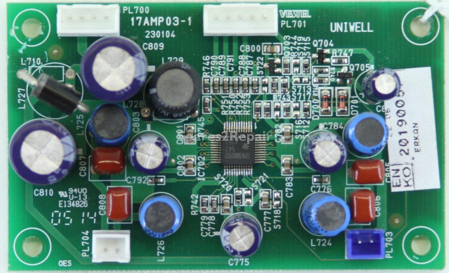 Hitachi 32LD6200 - AMP - 17AMP03-1 - 230104 - 20190057