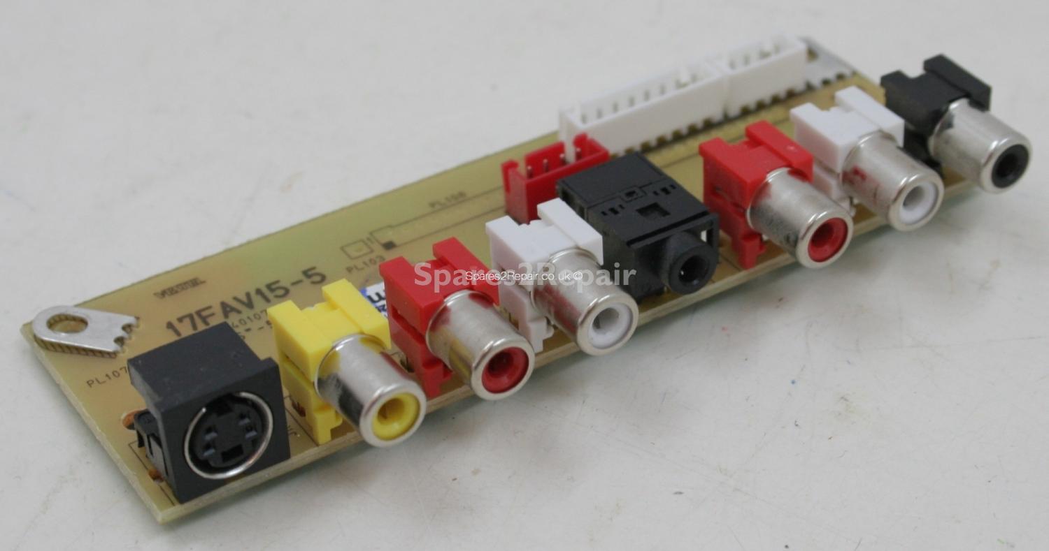 Hitachi 37LD8D20UA - Side AV - 17FAV15-5 - 240107