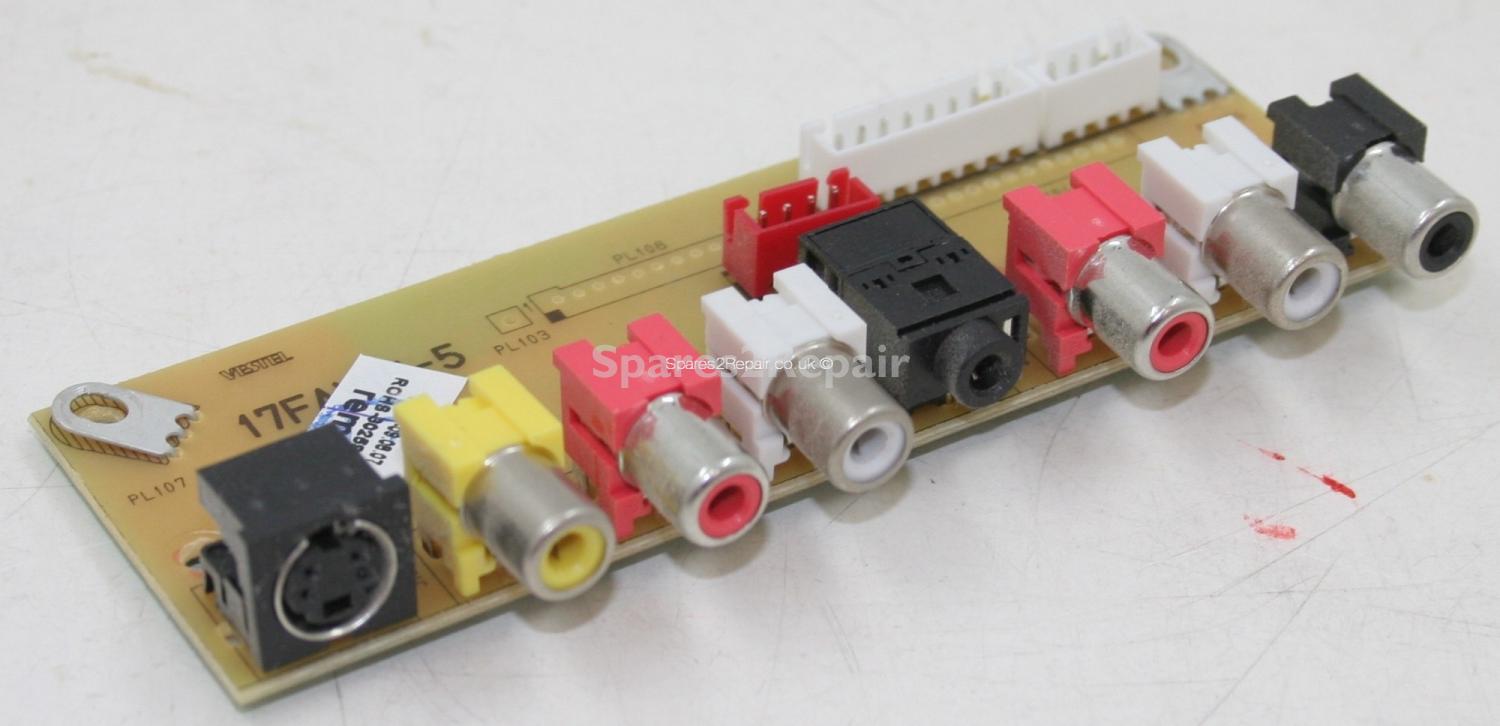 Hitachi L32H01UA - Side AV - 17FAV15-5