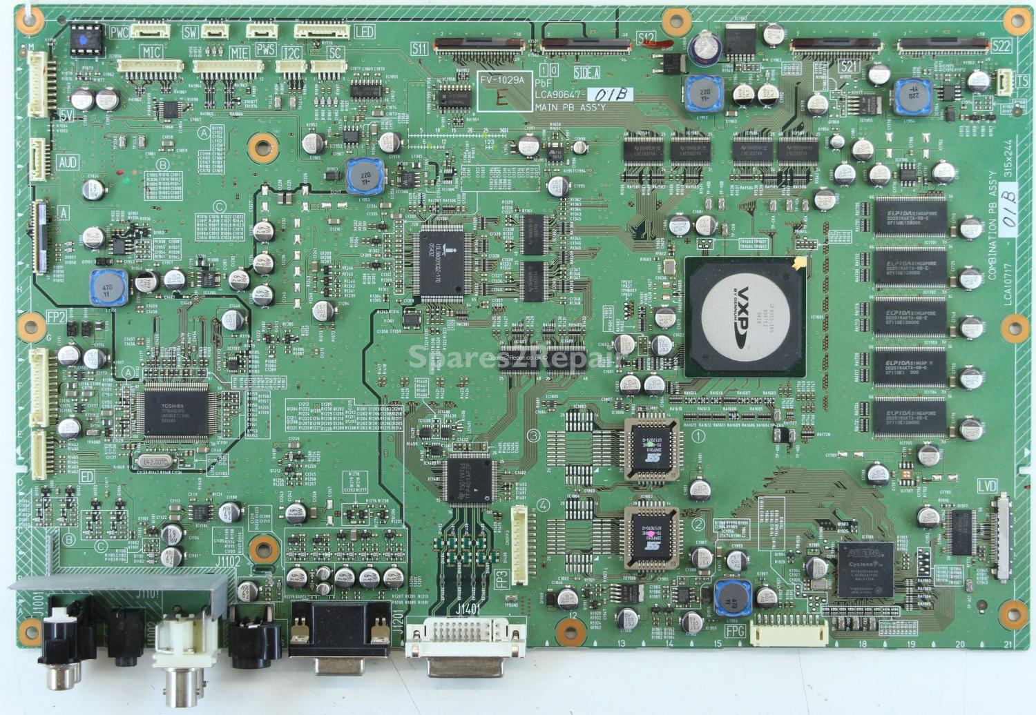 JVC GM-H40L2A - Main AV - LCA90647-01B - LCB10717-001B - FV-1029A E