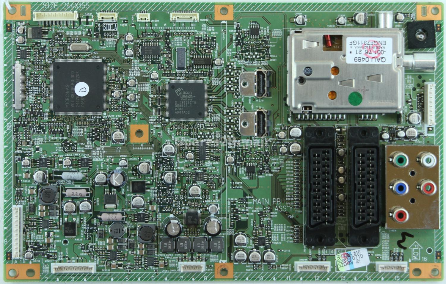 JVC LT-32DG8BJ - Main AV - SFT-1016A-H2 - GGB10063 -001C