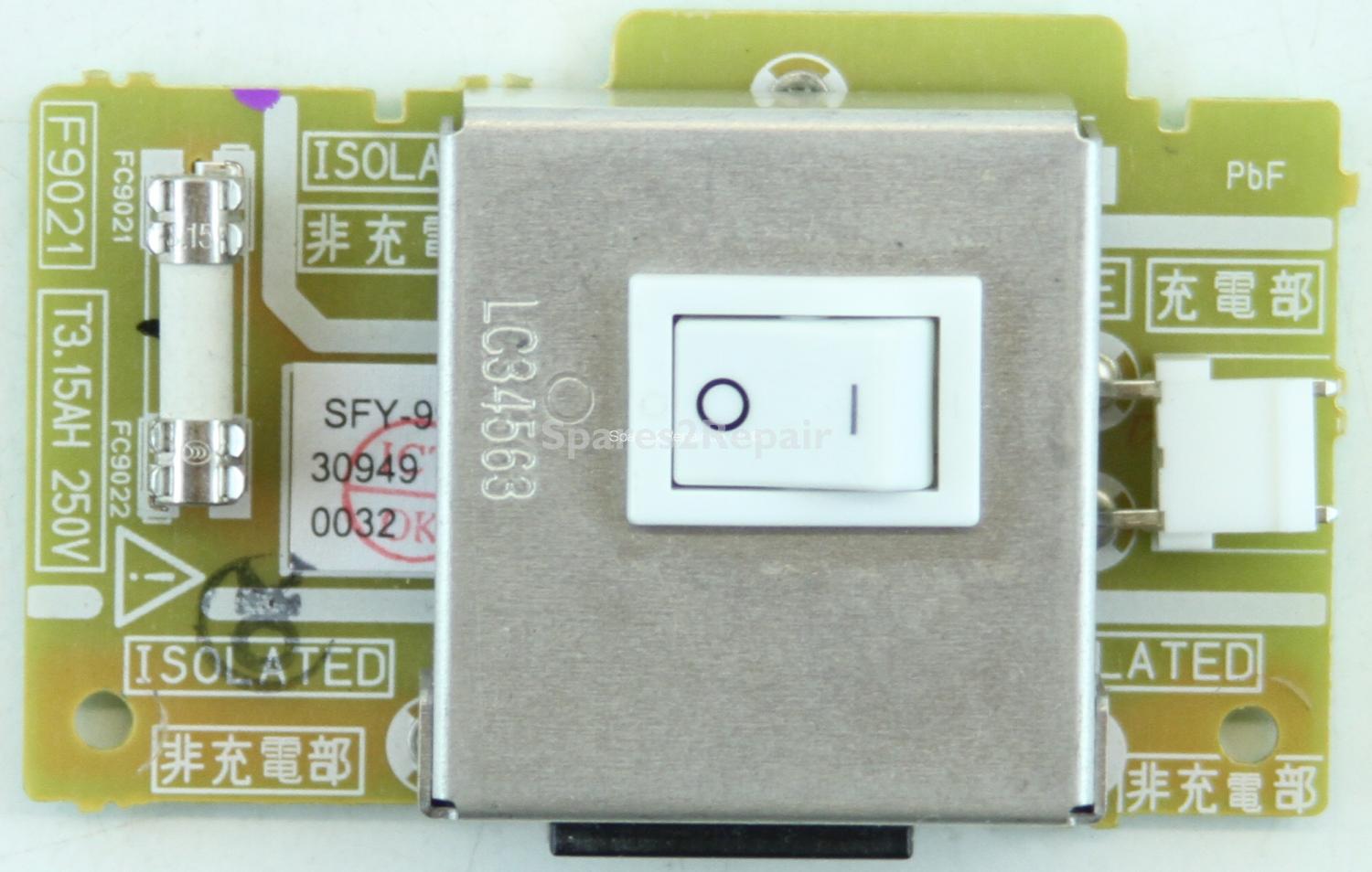 JVC LT-37DV1BJ - AC INLET - LCB90874-001B - SFY-9901A