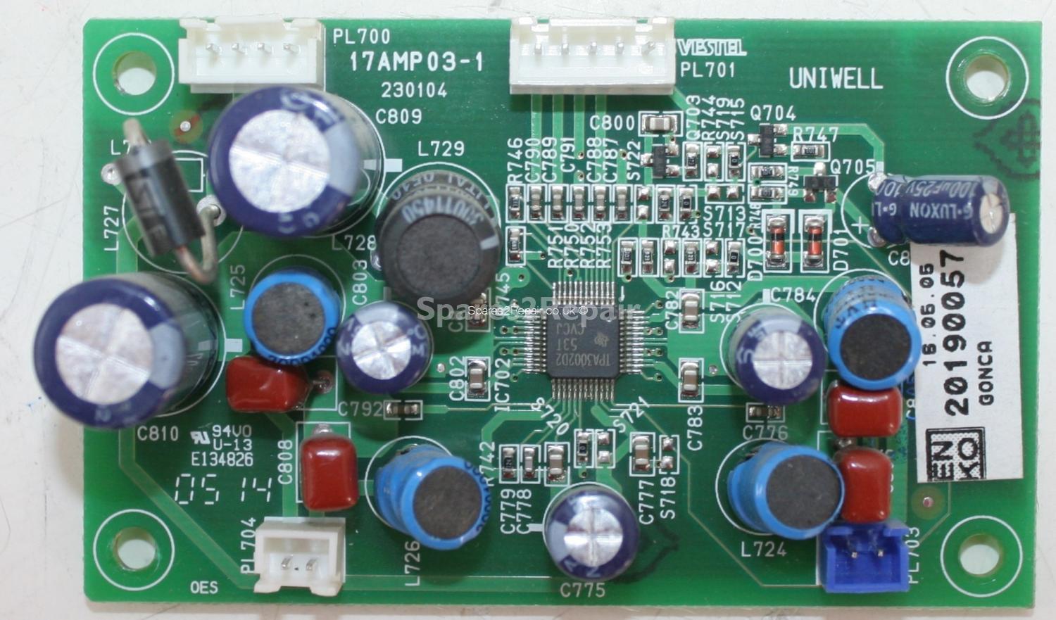 JVC LT-30E45SJ - AMP - 17AMP03-1 - 230104