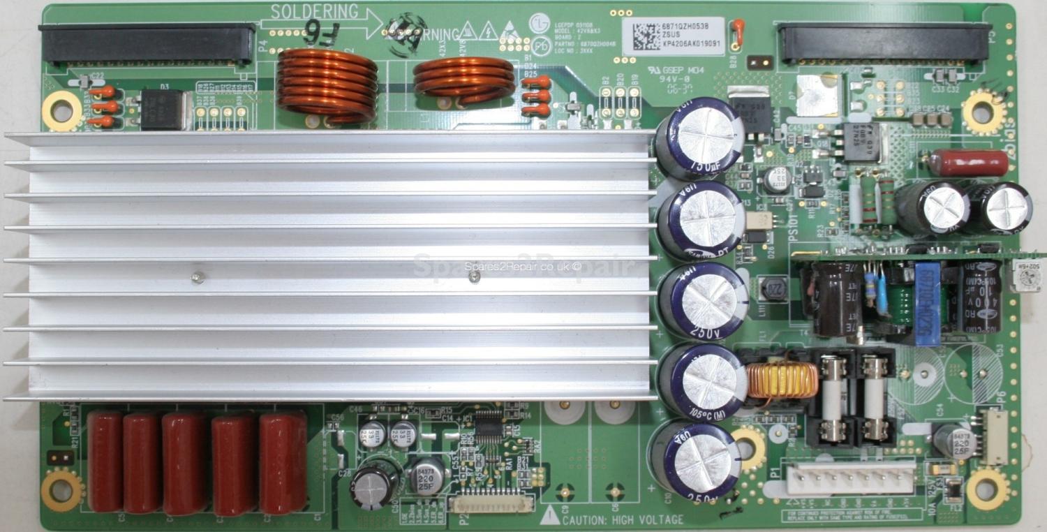 LG 42PC1DV - ZSUS - 6871QZH053B - 6870QZH004B - 42V8&X3 Z - PDP 051108