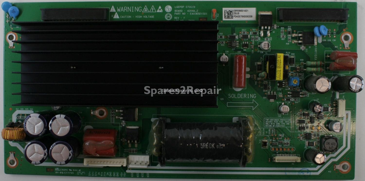 LG 42PT85 - ZSUS - EBR38651401 - EAX36921501 - REV F - PDP 070619 - 42X4A_Z