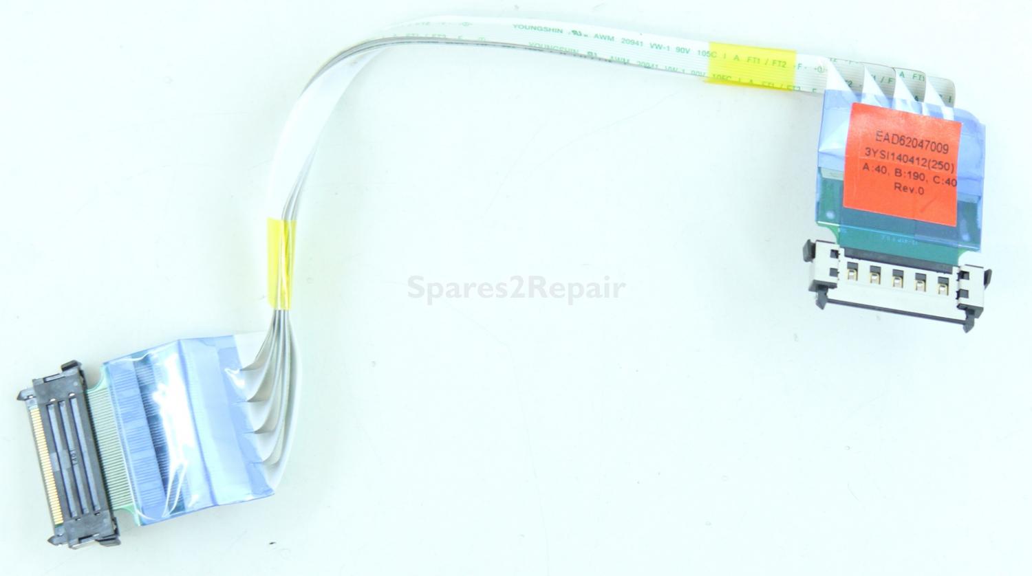 LG 55LA965W - Scaler Board to Main AV Cable - EAD62047009 - Rev.0