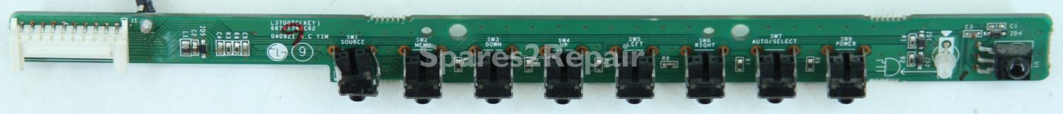 LG 32LX2R - Buttons - 6870T788C62 - 040921 - L3700TC(KEY)