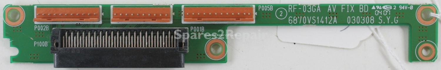 LG 42PC10 - Board - 6870VS1412A - AV FIX BD - RF-03GA